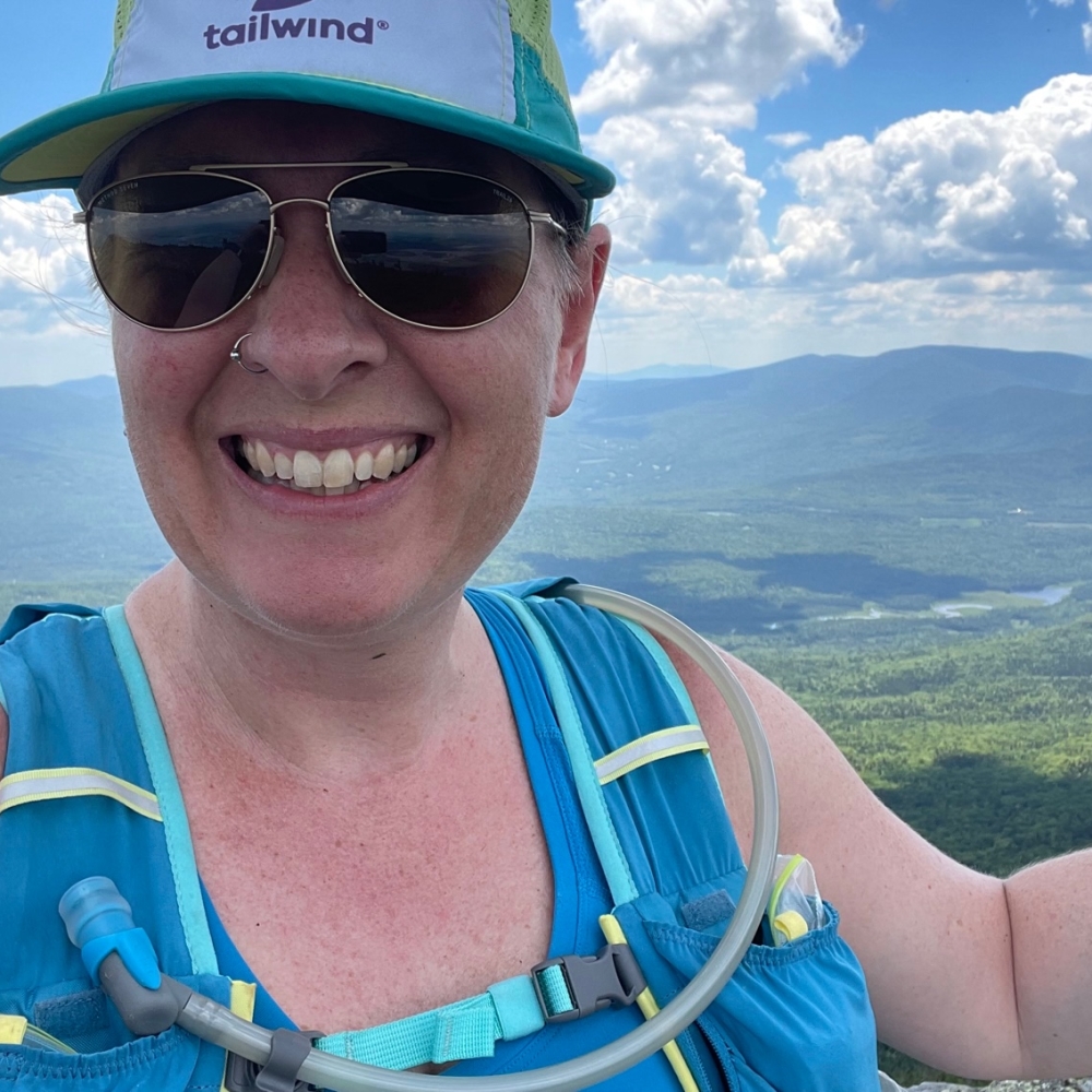 Spent a 13-hour day in the mountains, thanks to good nutrition and a menstrual cup.