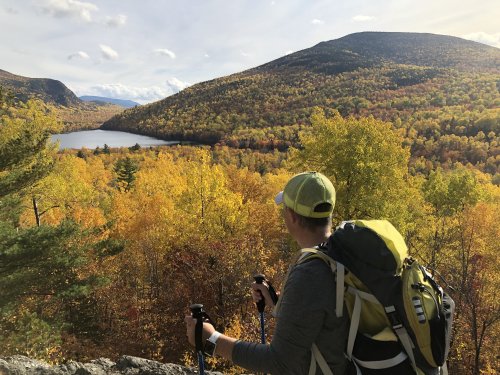 South Branch Ledge, on the descent