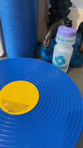 wobble board and weights